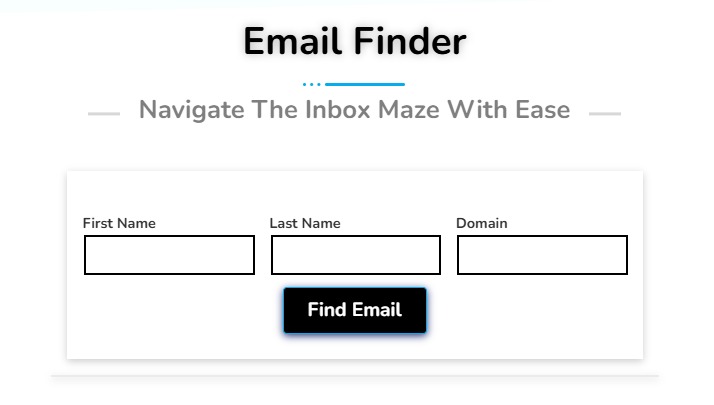 Email Finder Tool Seek Valid Email